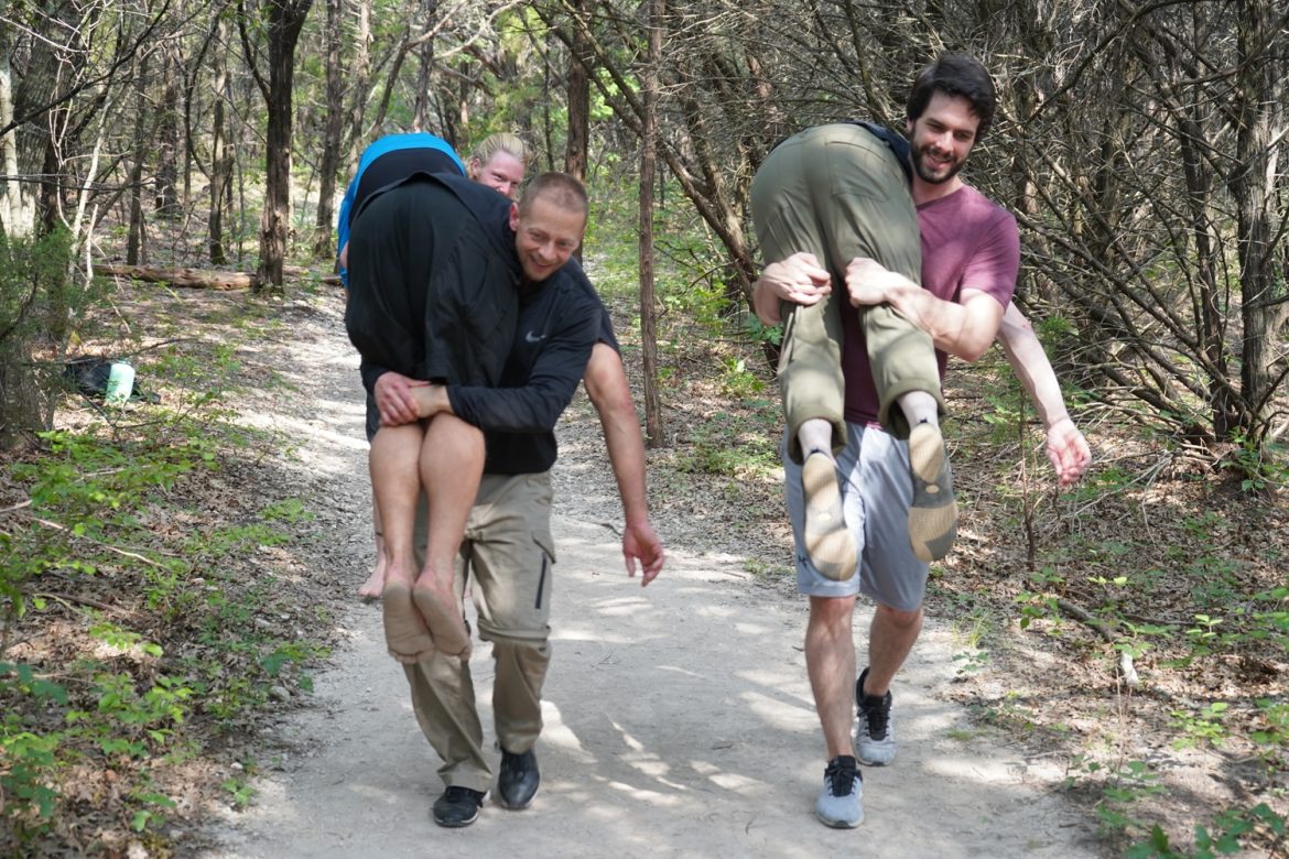 single shoulder carry