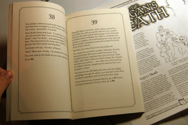 [Snapshot of the Ring of Thieves Lulu Paperback, with Incidental Uresia Fragment in the Background]