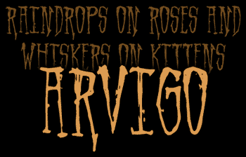 [Graphic Sample of Arvigo.TTF]