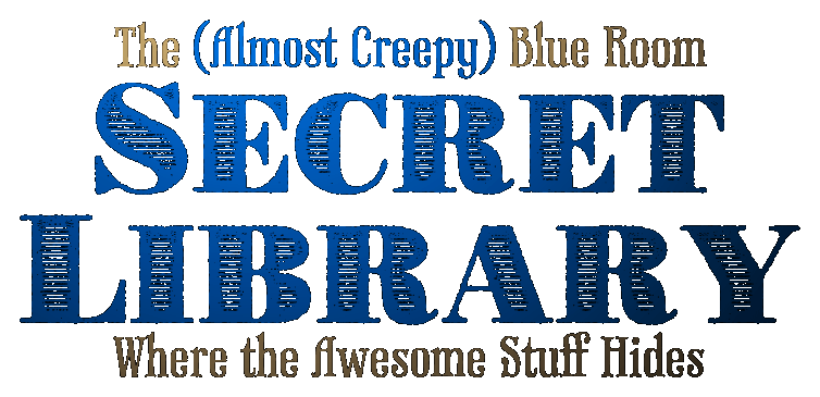 The Blue Room (Almost Creepy) Secret Library
