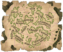 [The Grave of Heaven - Rough Map of Central Islands]