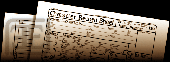 [Erthe Gaming Systems Character Sheet Graphic]
