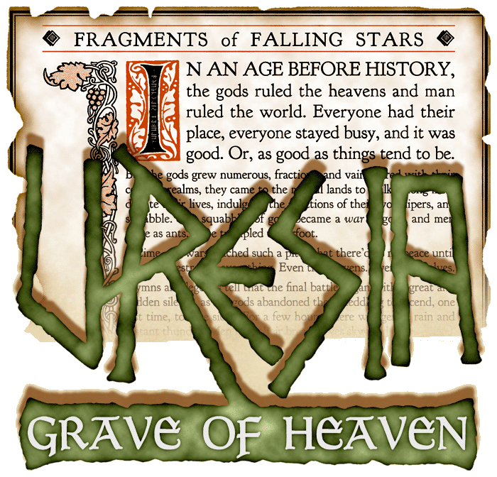 [Uresia: Grave of Heaven ... Really Quite a Large Logo. Really Rather Large.]