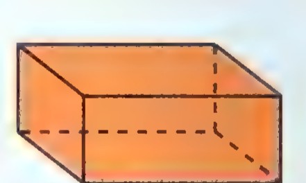 A rectangular solid.