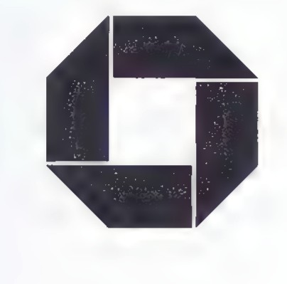 A dark octagonal ring made of eight congruent blocks around a small central octagon.