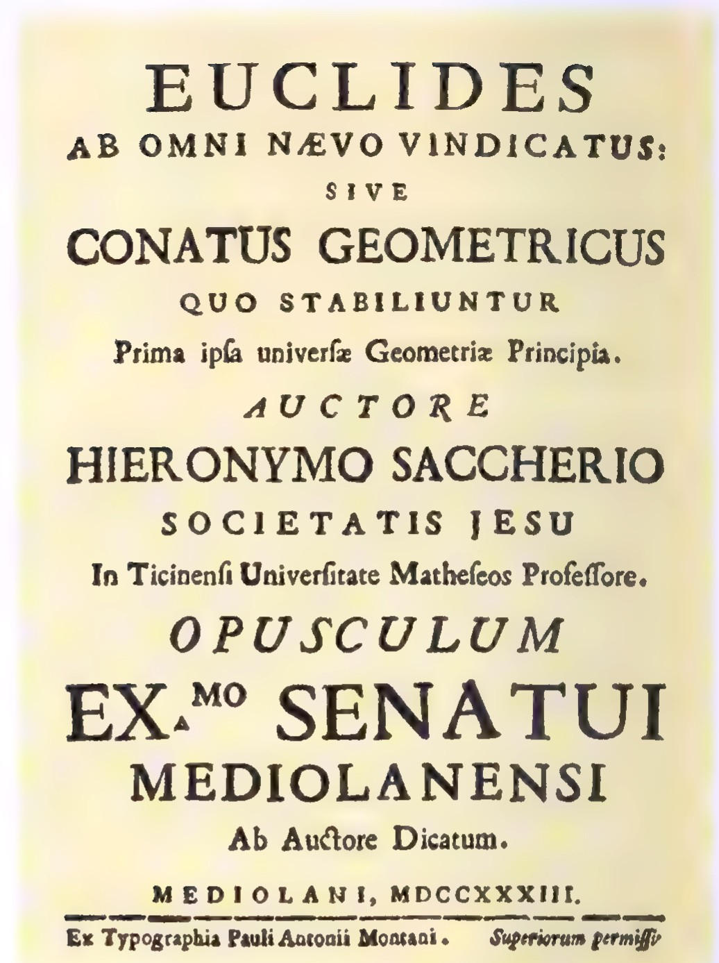 Title page of an eighteenth-century book, its title and author set in ornamental type.