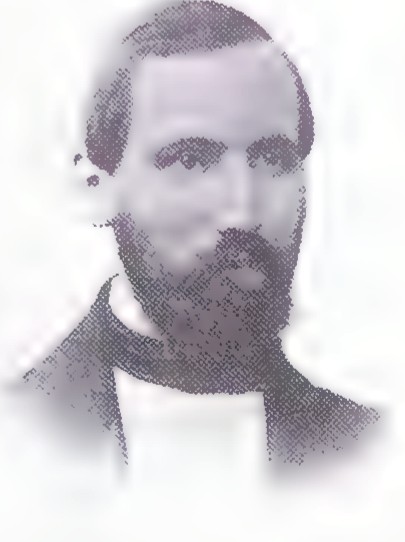 Portrait of Bernhard Riemann.