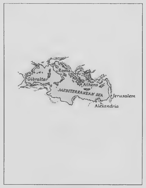 Transparency 0-1: Map around the Mediterranean