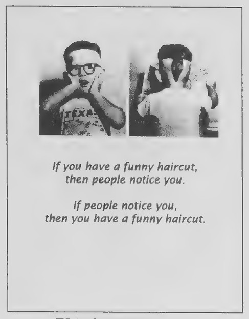 Transparency 2-3-1: If you have a funny haircut