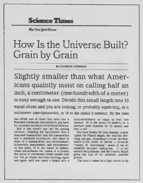 Transparency 3-3-1: How is the universe built?