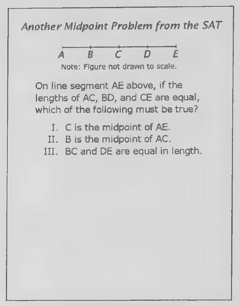 Transparency 3-R-2: Another midpoint problem from the SAT