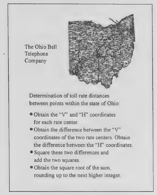 Transparency 4-R-2: Toll rate distances