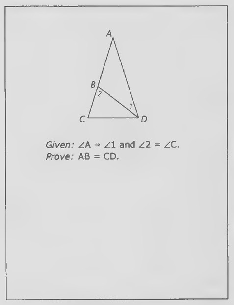 Transparency 4-R-4: Proof (Set II, Ex. 51)