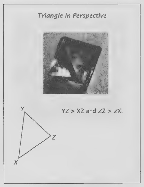 Transparency 5-3-5: Triangle in perspective (Set I, Exs. 23-28)