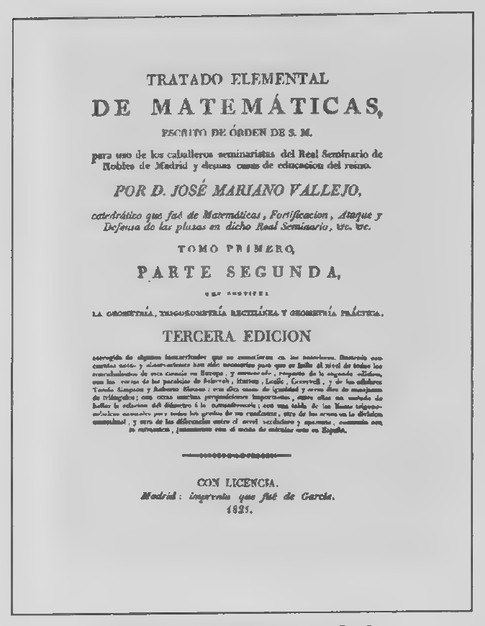 Transparency 5-R-3: Title page of Spanish mathematics book