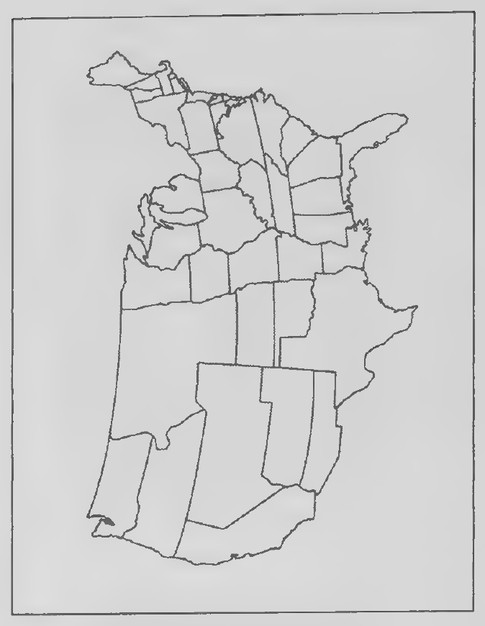 Transparency 6-5-1: Map: United States, 1858