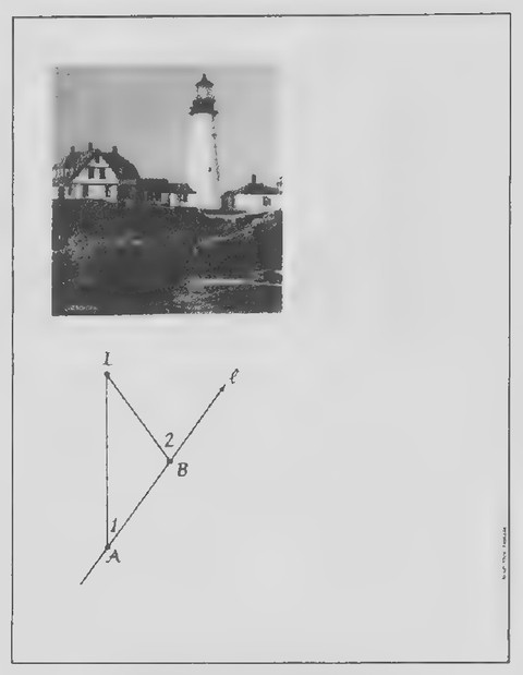 Transparency 6-R-1: Doubling the angle on the bow
