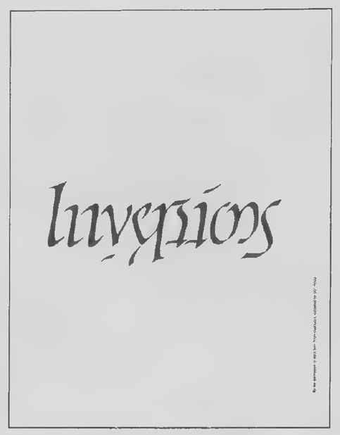 Transparency 8-4-2: Inversions by Scott Kim