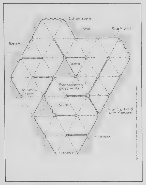 Transparency 8-R-4: Hall of mirrors diagram