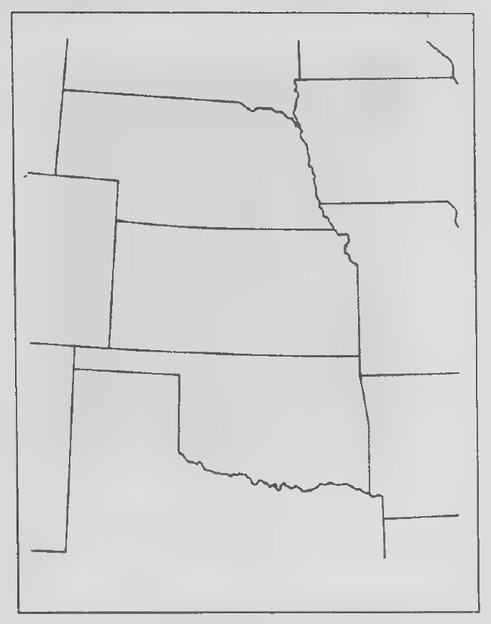 Transparency 9-1-1: Map: Kansas and surrounding states