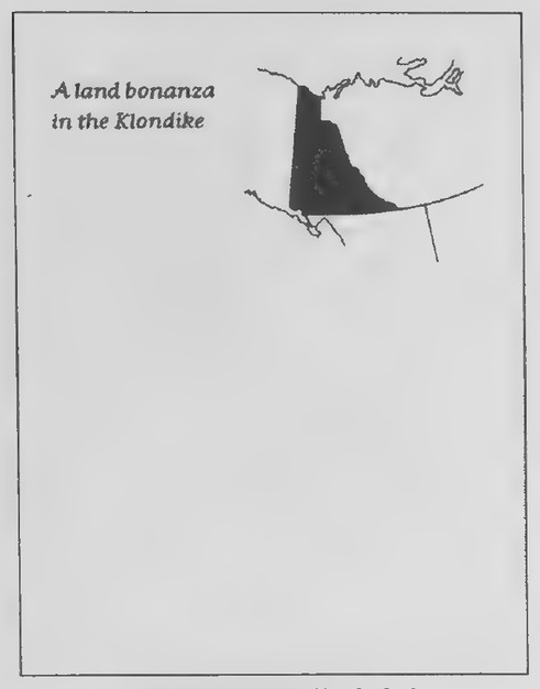 Transparency 9-3-1: A land bonanza in the Klondike