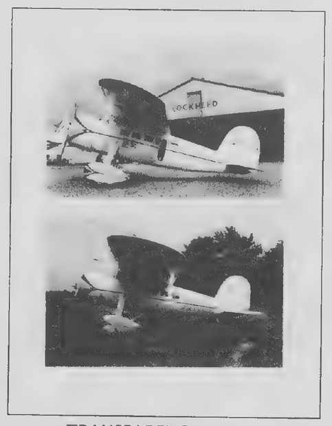 Transparency 10-1-1: Photographs of Winnie Mae and models