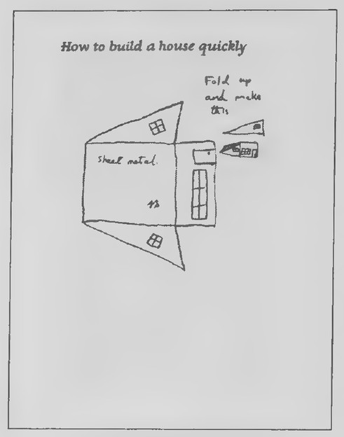 Transparency 10-4-1: “How to build a house quickly”