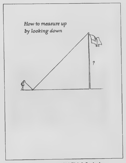 Transparency 10-4-4: How to measure up by looking down