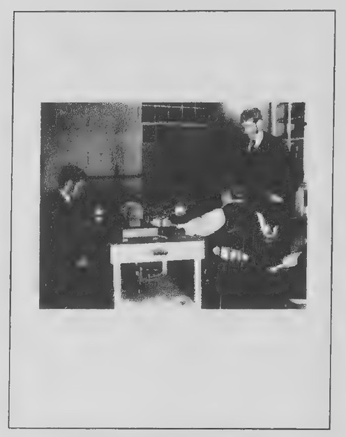 Transparency 10-6-1: An early medical x-ray