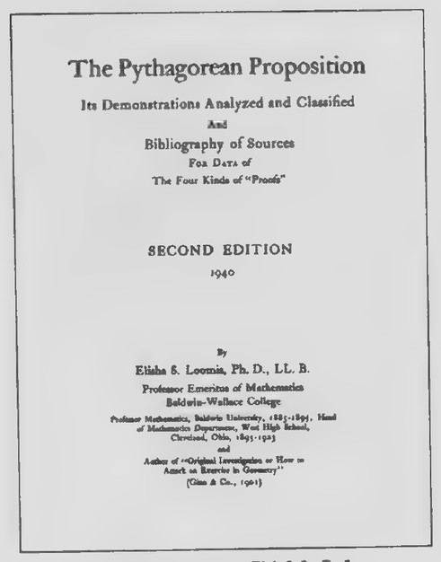 Transparency 11-2-1: The Pythagorean Proposition