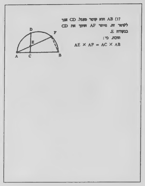 Transparency 12-R-3: A proof from a Hebrew geometry book