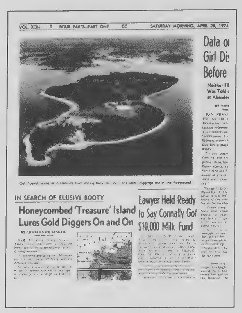 Transparency 13-2-1: Oak Island in the news