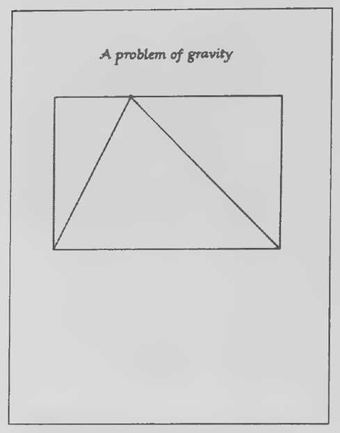 Transparency 13-4-1: A problem of gravity