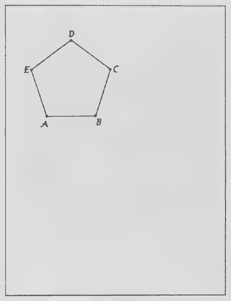 Transparency 14-2-4: A regular pentagon