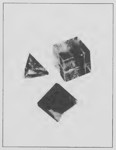 Transparency 15-3-1: Photograph of crystals