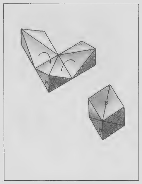 Transparency 15-5-4: Three pyramids that fold into a cube
