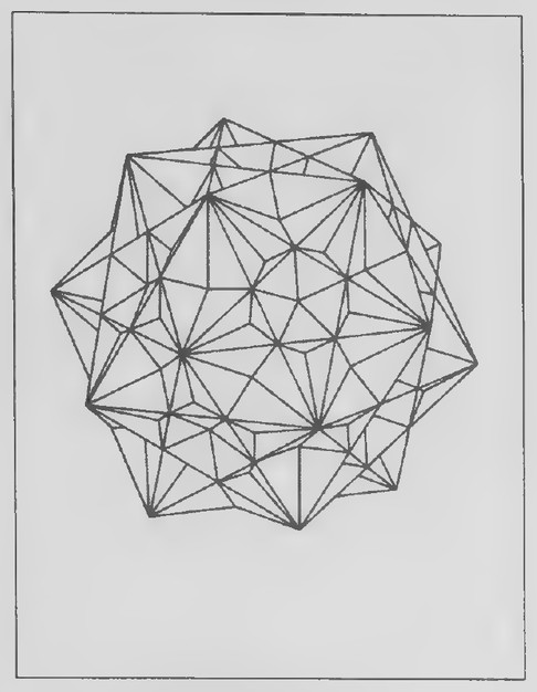 Transparency 15-R-1: Five intersecting cubes