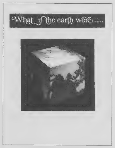 Transparency 16-2-1: What if the world were cubical?
