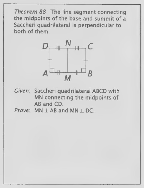 Transparency 16-3-4: Theorem 88 (Lesson 2: Set II, Exs. 31-35)