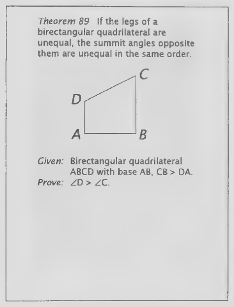 Transparency 16-3-5: Theorem 89 (Lesson 2: Set I, Exs. 14-21)