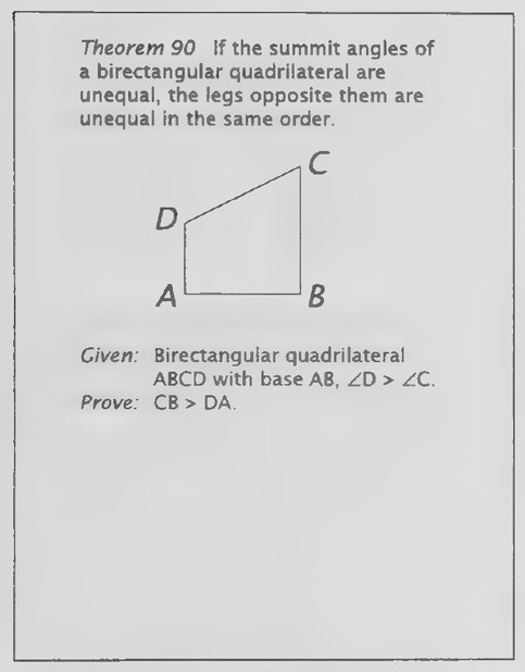 Transparency 16-3-6: Theorem 90 (Lesson 2: Set I, Exs. 22-28)